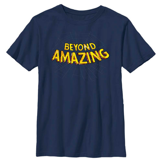 Boy's Marvel Spider-Man Beyond Amazing WEB BEYOND SPIDEY T-Shirt